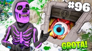 100 RAZY na GROTĘ w Fortnite 🕒 MASAKRA [upl. by Roseann425]