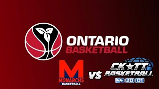 OBA 2K13 Ckatt NOF vs Mississauga Monarchs Div 3 opening weekend at Mother Teresa London On [upl. by Ryley287]