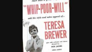 Teresa Brewer  WhipPoorWill 1961 [upl. by Sidnarb]