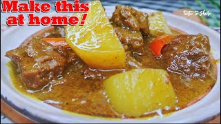 BEEF CURRY  do not Boil in Water directly I will show you How to cook Delicious Beef Curry [upl. by Addy]