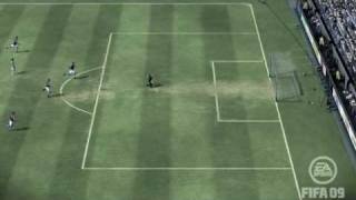 Fifa 09  goal in own half [upl. by Kowal]