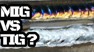 MIG VS TIG WELDING  Mig is definitely better [upl. by Akcir]