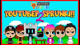 ATUN KEMBALI MEMBUAT KARAKTER YOUTUBER DI SPRUNKI EPISODE 2  Feat sapipurba [upl. by Ainosal]