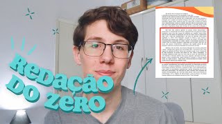 COMO FAZER REDAÇÃO ENEM  Redação do Zero  Lucas Felpi [upl. by Lissie]