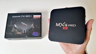 MXQ Pro 4K 2017 Internet TV Box Review  Android 71 Nougat [upl. by Nairod489]