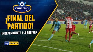 ¡Final del partido Bolívar remontó y derrotó a Independiente Petrolero en el Patria [upl. by Levana]