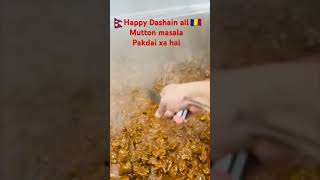 Dashain party mutton masala nepalisong nepali romania [upl. by Hahsia]