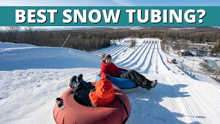 BEST SNOW TUBING IN NORTH CAROLINA  Top places for snow tubing in NC Mountains [upl. by Cirderf495]