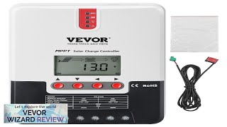 VEVOR 20A MPPT Solar Charge Controller 12V  24V Auto DC Input Review [upl. by Rumilly306]