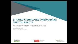 Building an Effective Onboarding Strategy [upl. by Ame]