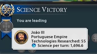 SCIENCE DOUBTERS IN SHAMBLES my science is EXPLODING  Civ 6 Maritime Modpack [upl. by Reppep267]