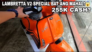 LAMBRETTA V200 SPECIAL ANG CLASSIC NA MOTOR SULIT BA  JUNELMOTOVLOG [upl. by Frohman497]