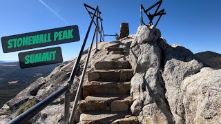 Stonewall Peak Trail SUMMIT ⛰️ [upl. by Derfniw]