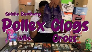 Salehe Bembury Pollex Clogs Ube x Crocs Review  on foot [upl. by Lacim]