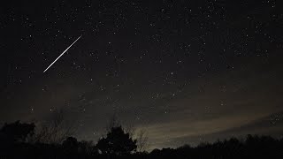 Geminid Meteor Shower 2023 Highlights  Real Time 4k [upl. by Aeikan]