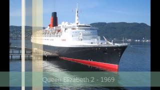 Cunard Line Past and Present [upl. by Suoivatra]