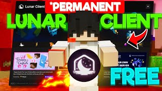 How to Play In Lunar Client For FREE Permanent FIX [upl. by Chane]