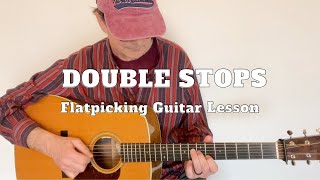 Double Stops  Bluegrass Guitar Lesson [upl. by Ahsemrac]