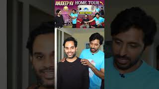 Anudeep KV Home Tour 😂 Priyadarshi Funny Video With Jathi Ratnalu Director  darling [upl. by Ophelie689]