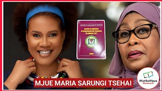 EXCLUSIVE MJUE quotMARIA SARUNGIquot MWANAHARAKATI MBISHI ALIYESHINDIKANA TANZANIA AMEWAHI KUINGIA IKULU [upl. by Ilatfan]