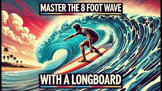 Mastering the 8 Foot Wave on a Longboard [upl. by Annwahsal]