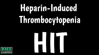 HeparinInduced Thrombocytopenia  HIT  Types Of HIT  Causes Of HIT [upl. by Ingamar]