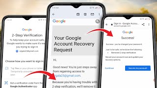 NEW How to Recover Gmail Account without 2 Step Verification 2024  Google Account Recovery 2024 [upl. by Ainig]