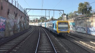 Drivers View Southern Cross to Belgrave Pt 1 to Laburnum Melbourne [upl. by Ylehsa779]