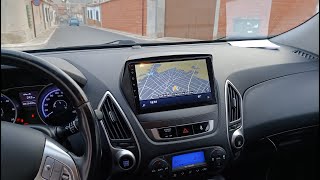 Instalación Pantalla Carson 9quot Hyundai IX35 Tucson [upl. by Robison]