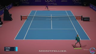 Tiebreak gameplay  Montpellier Open SF  Rublev vs Alcaraz  Career Mode  PC Early access 5 [upl. by Sholes867]