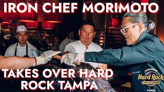 Iron Chef Morimoto takes over Hard Rock Tampa [upl. by Dachy]