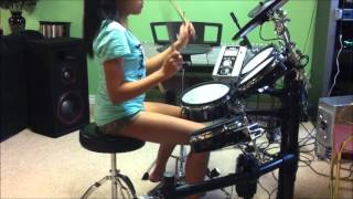 Wind of Change by Scorpion Drum cover by LynnLynn [upl. by Patience]