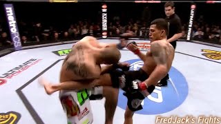 Anthony Pettis vs Donald Cerrone 1 Highlights Body Shot KNOCKOUT ufc mma anthonypettis [upl. by Sato]