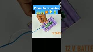 Power full inverter AC 😱😱🔋💡💥subscribe shortvideo like [upl. by Aneekan]