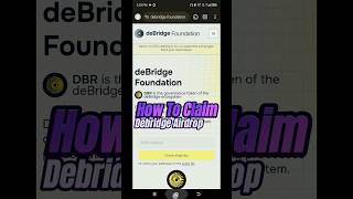 How to Easily Claim Your Debridge Airdrop [upl. by Barfuss775]