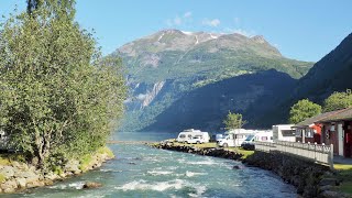 Geiranger Camping Norway 2023 [upl. by Tahmosh548]