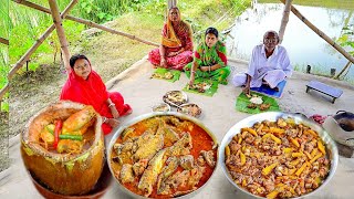 অনেকদিন পর ডাবচিংড়ি রান্না করলাম সাথে বেগুন দিয়ে পাবদা মাছ আর আলু দিয়ে ছোট কাঁকড়া রান্না [upl. by Enirak]