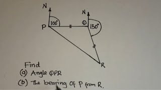 calculating bearings maths [upl. by Assirk]