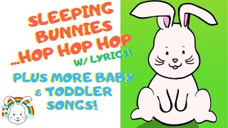 Sleeping Bunnies Song with real Bunnies  Nursery Rhymes MyVoxSongs [upl. by Rather]