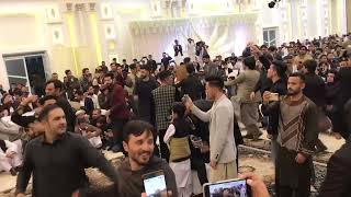 Mujeeb Zadran wedding party Attani Song by Shah farooq د افغانستان ملي اتڼ [upl. by Ainessej]