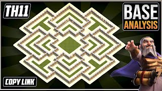 New BEST TH11 HYBRIDTROPHY Base 2020  Town Hall 11 TH11 Hybrid Base Design  Clash of Clans [upl. by Enitsugua]