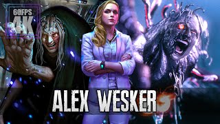 【4K60ᶠᵖˢ】ALEX WESKER ALL VIRUS TRANSFORMATION FINAL BOSS amp ENDING  Resident Evil Revelations 2 [upl. by Silden]