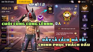 HightLight FF 48H Leo Từ Kim Cương Lên Thách Đấu Đầu Mùa 💀 Kan GM [upl. by Tabbi]