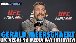 Gerald Meerschaert Doesnt See Same Cardio Flaws in Edmen Shahbazyan as Critics  UFC on ESPN 62 [upl. by Etnovert]