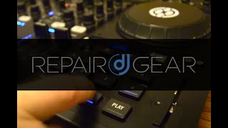 Repair DJ Gear  Traktor S4 Play and Cue Button Repair [upl. by Ymij]