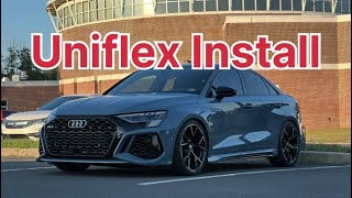 Uniflex ethanol sensor install 8y Audi RS3 [upl. by Eagle]