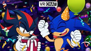 Sonic amp Shadows Birthday Bash VR Chat [upl. by Nednal]