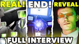 FULL INTERVIEW WITH SKIBIDI TOILET CREATOR When will skibidi toilet end [upl. by Gonnella831]