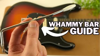 How to use a Whammy Bar Easy Guide [upl. by Old]