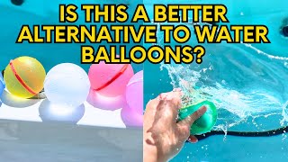 Do These Reusable Water Balloons Really Work  Amazon Finds for Summer [upl. by Sorazal]